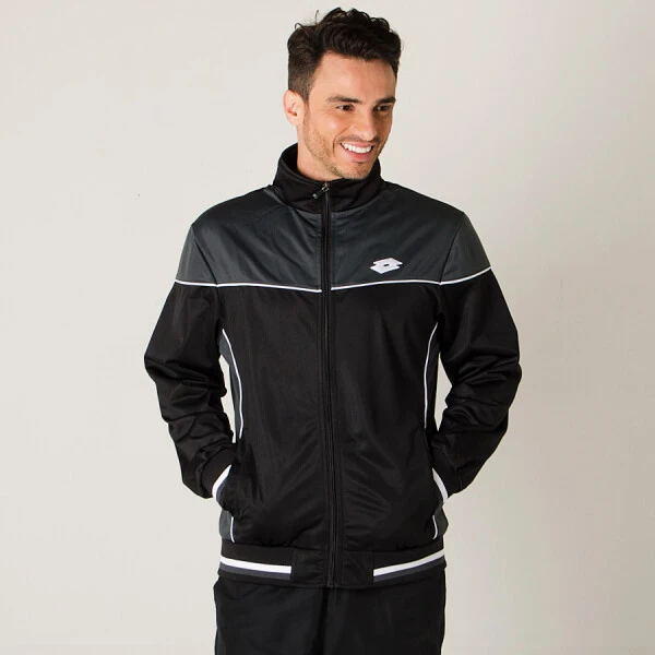 JAQUETA LOTTO SEGALE MASCULINA - Preto/grafite