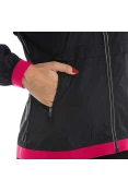 JAQUETA MIZUNO HIGH COM CAPUZ FEMININA - Preto/pink