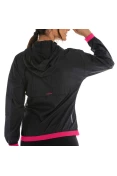 JAQUETA MIZUNO HIGH COM CAPUZ FEMININA - Preto/pink