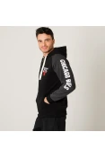 JAQUETA NBA MOLETOM BULLS MASCULINA - Preto/grafite JAQUETA NBA MOLETOM BULLS MASCULINA - Preto/grafite