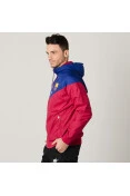 JAQUETA NIKE BARCELONA WRANGLER WOVEN AUTENTHIC COM CAPUZ MASCULINA - Bordo/azul JAQUETA NIKE BARCELONA WRANGLER WOVEN AUTENTHIC COM CAPUZ MASCULINA - Bordo/azul