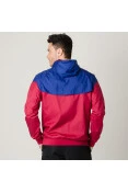 JAQUETA NIKE BARCELONA WRANGLER WOVEN AUTENTHIC COM CAPUZ MASCULINA - Bordo/azul JAQUETA NIKE BARCELONA WRANGLER WOVEN AUTENTHIC COM CAPUZ MASCULINA - Bordo/azul