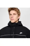 JAQUETA NIKE CLUB ATHLETE HD MASCULINA - Preto