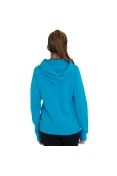 JAQUETA NIKE CLUB FZ HOODY SWOOSH FEMININA - Azul