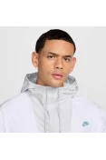 JAQUETA NIKE CLUB MARINA ANORAK WB MASCULINO - Branco/azul