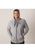 JAQUETA NIKE DRY HOODIE FZ FLEECE MASCULINA - Cinza JAQUETA NIKE DRY HOODIE FZ FLEECE MASCULINA - Cinza