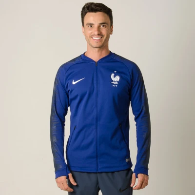 JAQUETA NIKE FRANCA ANTHEM MASCULINA - Azul JAQUETA NIKE FRANCA ANTHEM MASCULINA - Azul