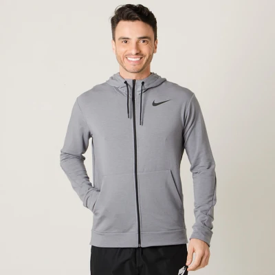 JAQUETA NIKE NK DRY HOODIE FZ DF TRAIN MASCULINA - Grafite JAQUETA NIKE NK DRY HOODIE FZ DF TRAIN MASCULINA - Grafite