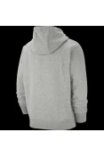 JAQUETA NIKE NSW CLUB HOODIE FZ FT MOLETON MASCULINA - Cinza