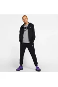 JAQUETA NIKE NSW CLUB HOODIE FZ FT MOLETON MASCULINA - Preto