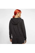 JAQUETA NIKE NSW GYM VNTG HOODIE FZ FEMININA MOLETON - Preto