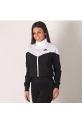 JAQUETA NIKE NSW HERITAGE TRACK FEMININA - Branco/preto JAQUETA NIKE NSW HERITAGE TRACK FEMININA - Branco/preto