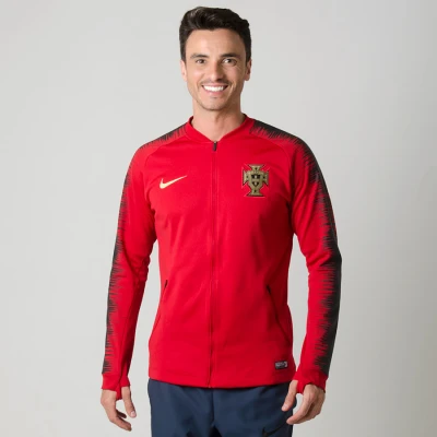 JAQUETA NIKE PORTUGAL ANTHEM MASCULINA - Vermelho JAQUETA NIKE PORTUGAL ANTHEM MASCULINA - Vermelho