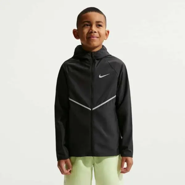 JAQUETA NIKE REPEL MILER UV INFANTIL - Preto