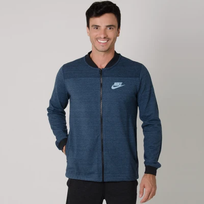 JAQUETA NIKE SPORTSWEAR ADVANCE 15 MASCULINA - Azul JAQUETA NIKE SPORTSWEAR ADVANCE 15 MASCULINA - Azul