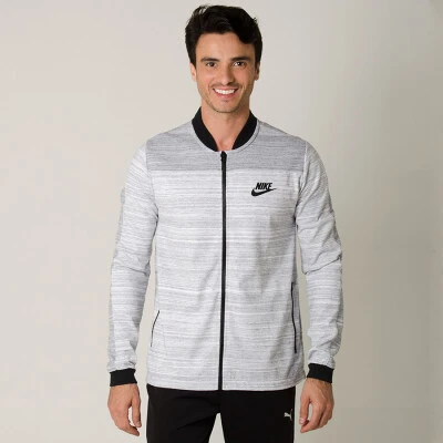 JAQUETA NIKE SPORTSWEAR ADVANCE 15 MASCULINA - Branco