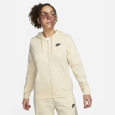 JAQUETA NIKE SPORTSWEAR CLUB FLEECE FEMININA - Amarelo