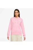 JAQUETA NIKE SPORTSWEAR CLUB FLEECE FEMININA - Rosa