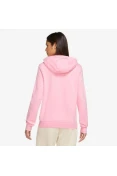 JAQUETA NIKE SPORTSWEAR CLUB FLEECE FEMININA - Rosa