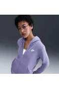 JAQUETA NIKE SPORTSWEAR CLUB FLEECE FEMININA - Roxo
