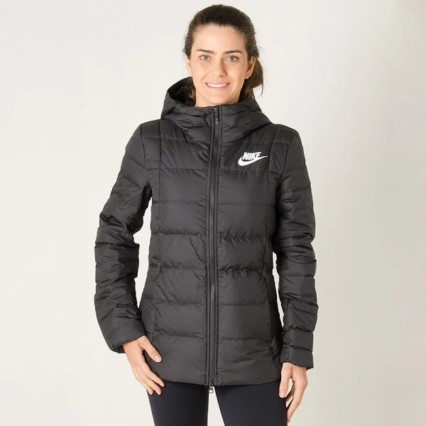 JAQUETA NIKE SPORTSWEAR DOWN FILL FEMININA - Preto/branco