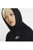 JAQUETA NIKE SPORTSWEAR ESSENTIAL FEMININA - Preto