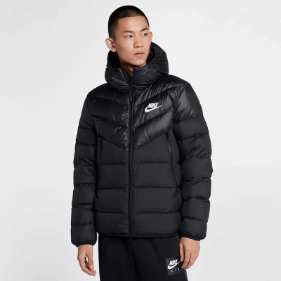 JAQUETA NIKE SPORTSWEAR WINDRUNNER DOWN FILL MASCULINA - Preto