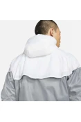 JAQUETA NIKE SPORTSWEAR WINDRUNNER MASCULINA - Branco/cinza