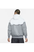 JAQUETA NIKE SPORTSWEAR WINDRUNNER MASCULINA - Branco/cinza