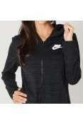 JAQUETA NIKE SPORTWEAR ADVANCE 15 COM CAPUZ FEMININA - Preto/branco JAQUETA NIKE SPORTWEAR ADVANCE 15 COM CAPUZ FEMININA - Preto/branco