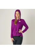 JAQUETA NIKE SPORTWEAR ADVANCE 15 COM CAPUZ FEMININA - Roxo/branco JAQUETA NIKE SPORTWEAR ADVANCE 15 COM CAPUZ FEMININA - Roxo/branco