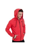 JAQUETA NIKE TECH FLEECE WINDRUNNER MASCULINA - Vermelho/preto JAQUETA NIKE TECH FLEECE WINDRUNNER MASCULINA - Vermelho/preto