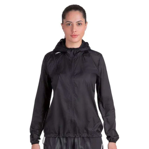 JAQUETA OLYMPIKUS CORTA VENTO CORRE FEMININA - Preto