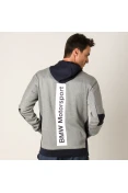 JAQUETA PUMA BMW MS HOODED SWEAT MASCULINA - Cinza/marinho