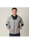 JAQUETA PUMA BMW MS HOODED SWEAT MASCULINA - Cinza/marinho