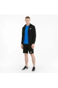 JAQUETA PUMA COM CAPUZ ESSENTIALS SMALL LOGO FZ HOODIE FL MASCULINA - Preto