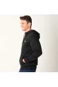 JAQUETA PUMA ESS FZ HOODY FL MASCULINA - Preto