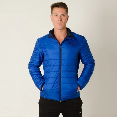 JAQUETA PUMA ESS LIGHT PADDED MASCULINA - Azul