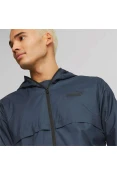 JAQUETA PUMA ESS SOLID WINDBREAKER MASCULINA - Marinho