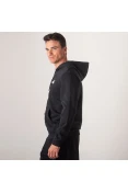 JAQUETA PUMA ESSENTIALS FZ HOODY FL MASCULINA - Preto JAQUETA PUMA ESSENTIALS FZ HOODY FL MASCULINA - Preto
