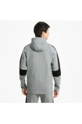 JAQUETA PUMA EVOSTRIPE CORE FZ HOODIE MASCULINA - Cinza