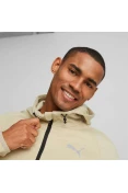 JAQUETA PUMA EVOSTRIPE FULL-ZIP HOODIE MASCULINA - Bege JAQUETA PUMA EVOSTRIPE FULL-ZIP HOODIE MASCULINA - Bege
