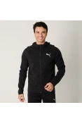 JAQUETA PUMA EVOSTRIPE SPACEKNIT COM CAPUZ MASCULINA - Preto JAQUETA PUMA EVOSTRIPE SPACEKNIT COM CAPUZ MASCULINA - Preto