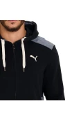 JAQUETA PUMA F.CORE HOODED SWEAT MASCULINA - Preto JAQUETA PUMA F.CORE HOODED SWEAT MASCULINA - Preto