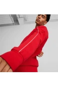 JAQUETA PUMA FERRARI RACE HOODED SWEAT MASCULINA - Vermelho