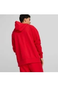 JAQUETA PUMA FERRARI RACE HOODED SWEAT MASCULINA - Vermelho