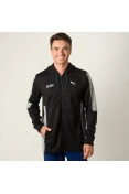 JAQUETA PUMA MERCEDES SWEAT MASCULINA - Preto/cinza