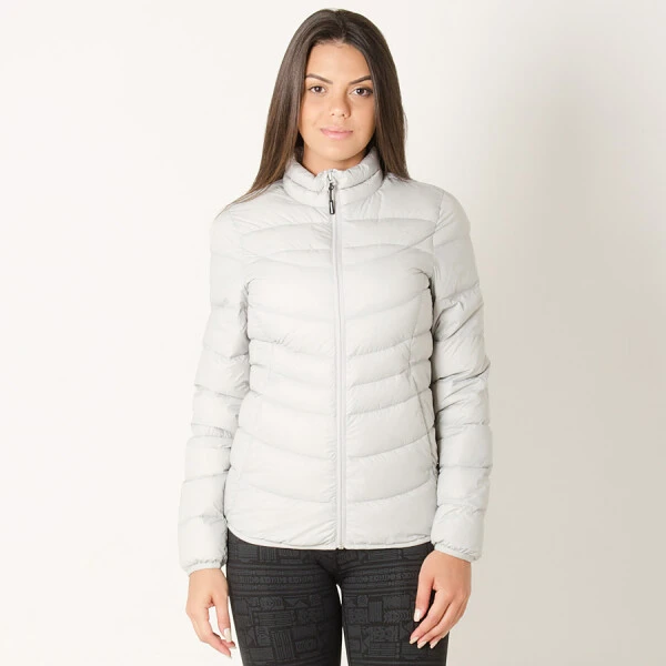 JAQUETA PUMA PWR WARM PACKLITE FEMININA - Cinza
