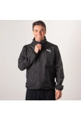 JAQUETA PUMA WINDBREAKER SOLID MASCULINA - Preto JAQUETA PUMA WINDBREAKER SOLID MASCULINA - Preto