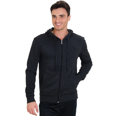 JAQUETA RAINHA LUZERN COM CAPUZ MASCULINA - Chumbo